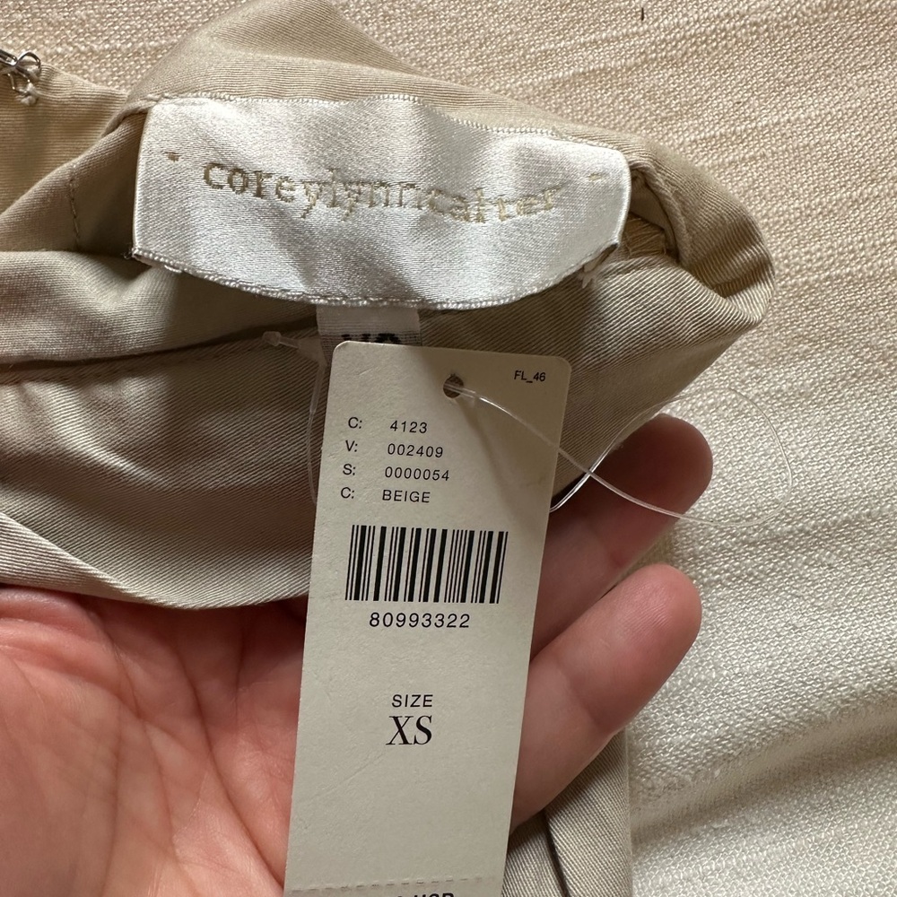 Anthropologie Corey Lynn Calter Beige Trousers - Picture 11 of 14